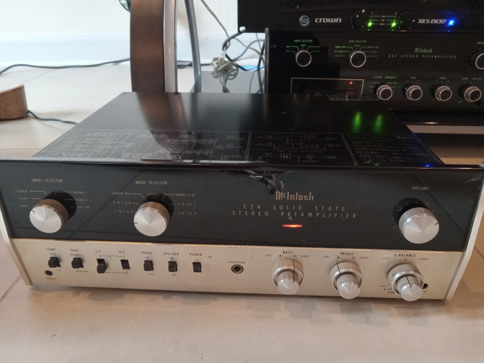 Used MACKINTOSH C24 Control Amplifier