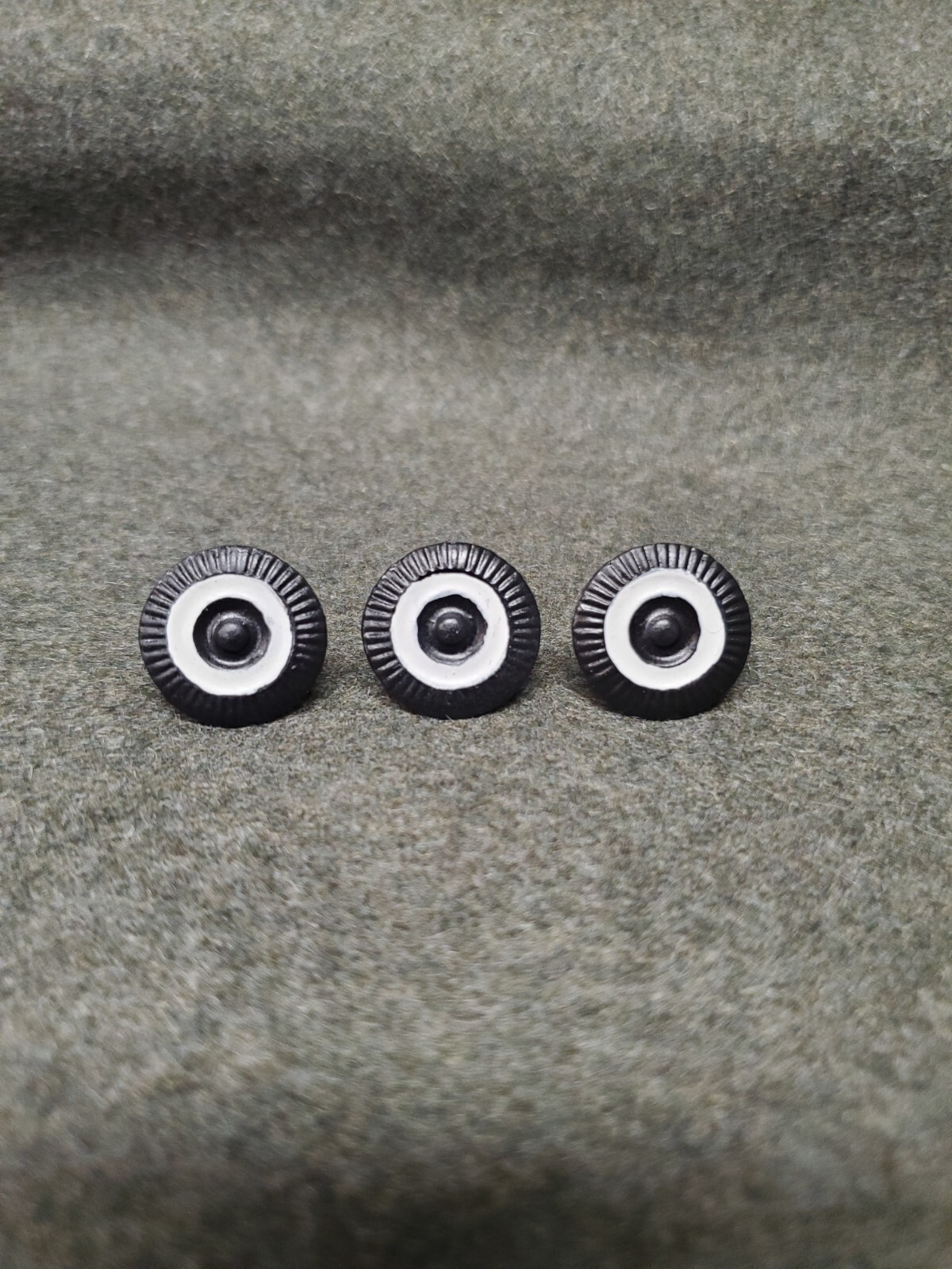 WWI German NCO Cockade painted in Prussian state Colors