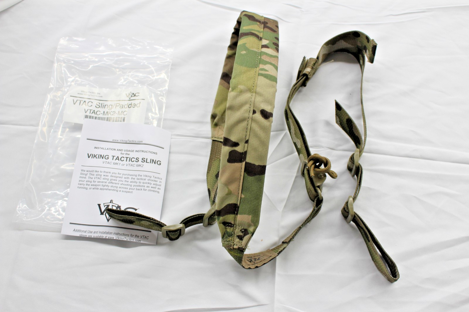 VIKING TACTICS VTAC 2 POINT SLING VTAC-MK2-MC - MULTICAM