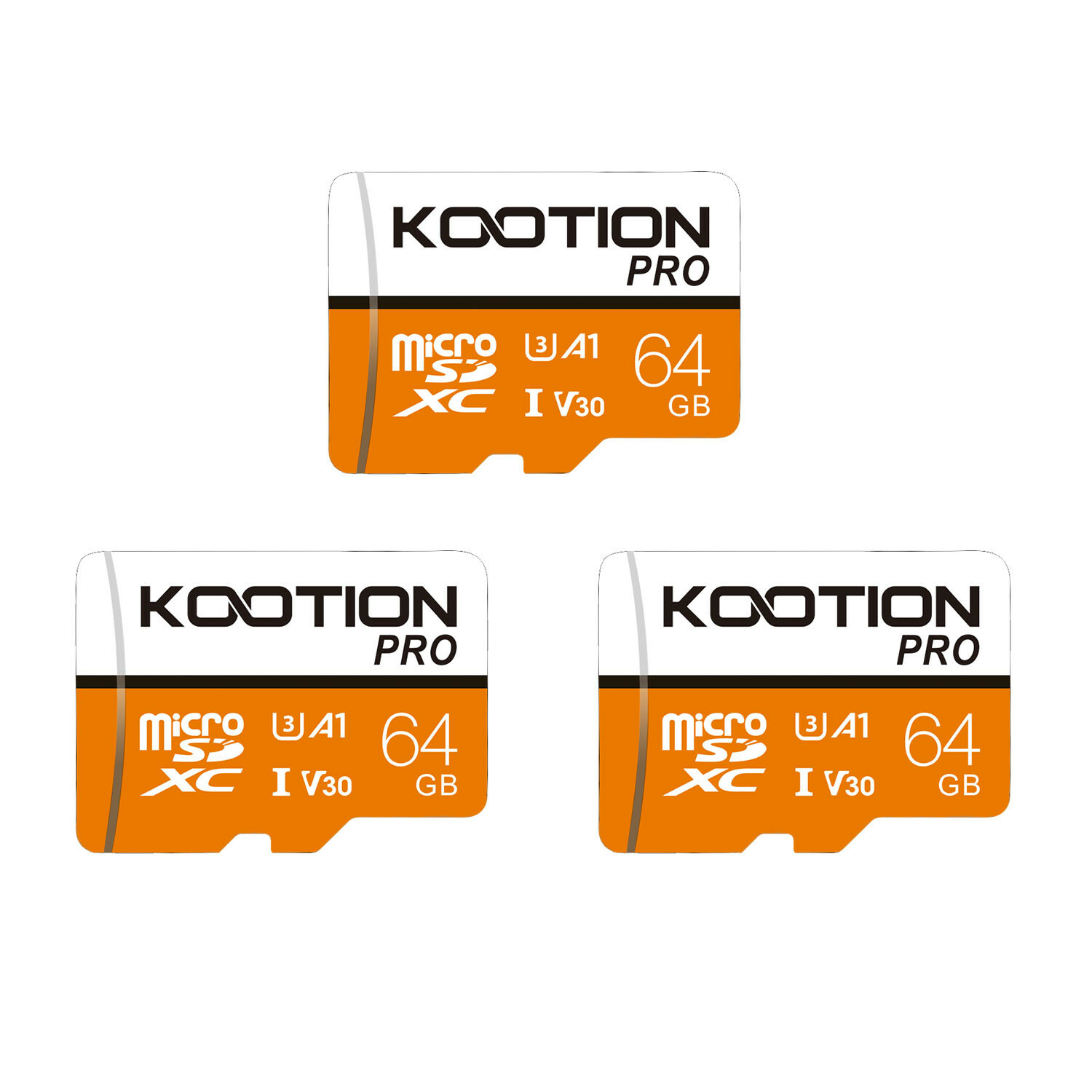 1-3PACK 64GB 128GB 256GB Micro SD Card Class 10 V30 Memory Card U3 TF Card LOT