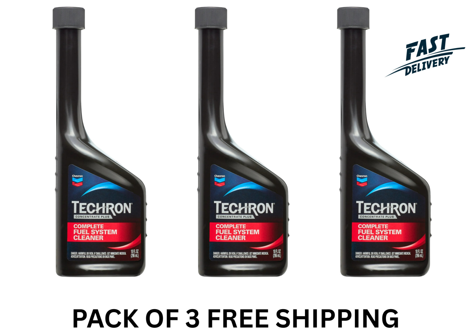 Chevron Techron Complete Fuel System Cleaner, 10 oz FREE & FAST SHIPPING