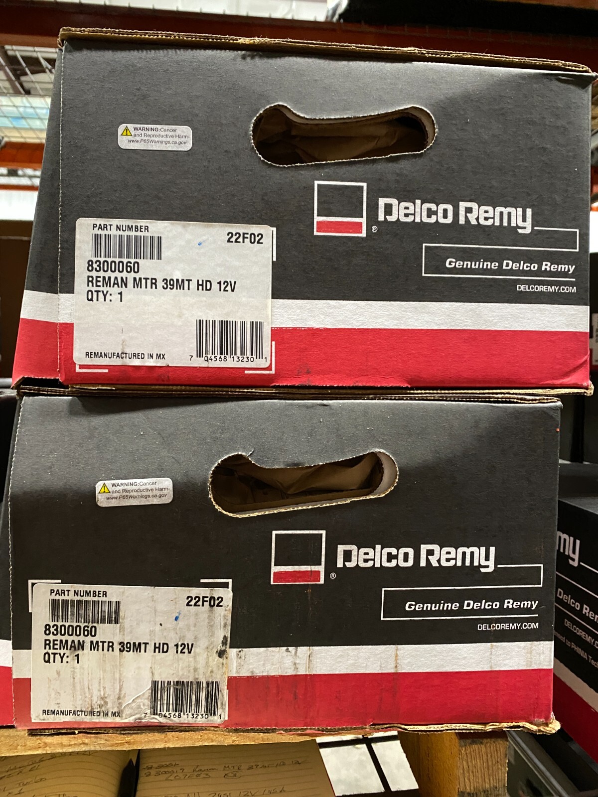 8300060 Delco Remy Reman Starter 39MT HD 12V Fast Free Shipping