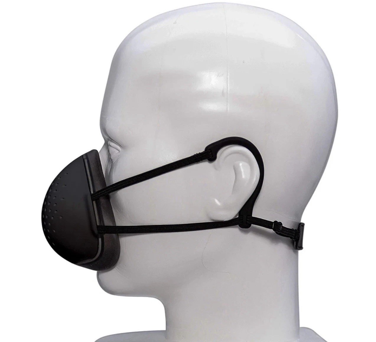 Project Black TR 1 Tactical respirator Mask 3 Filters & Carry Pouch