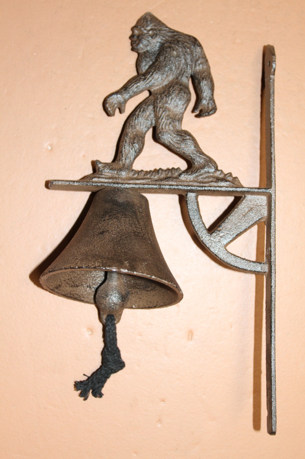 1-Big Foot Outdoor Bell, Folklore,Woods Decor,FOLKLORE, MYTHOLOGY B-97