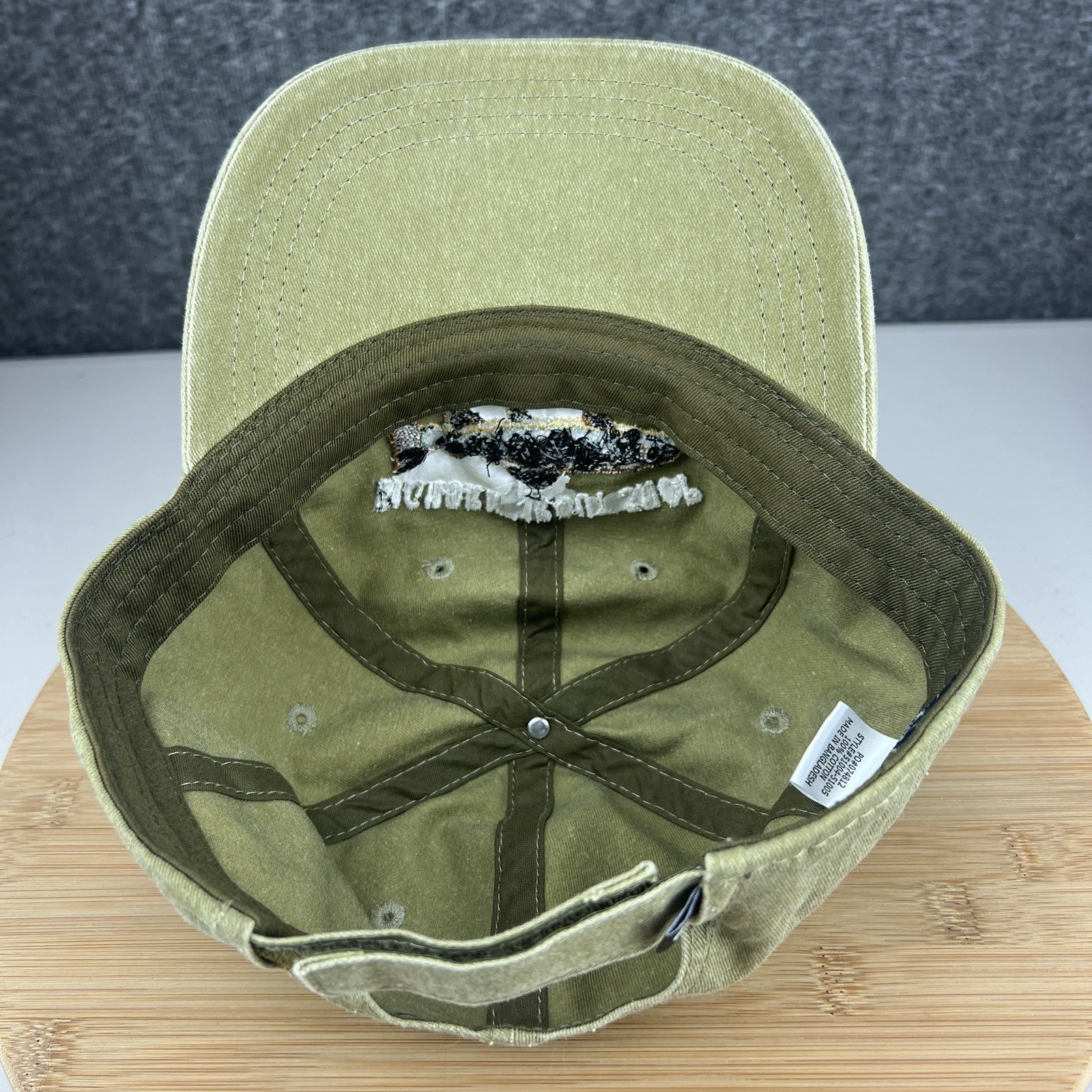 Bighorn Trout Shop Montanan Hat Cap Strapback OSFM Ouray Green Fishing