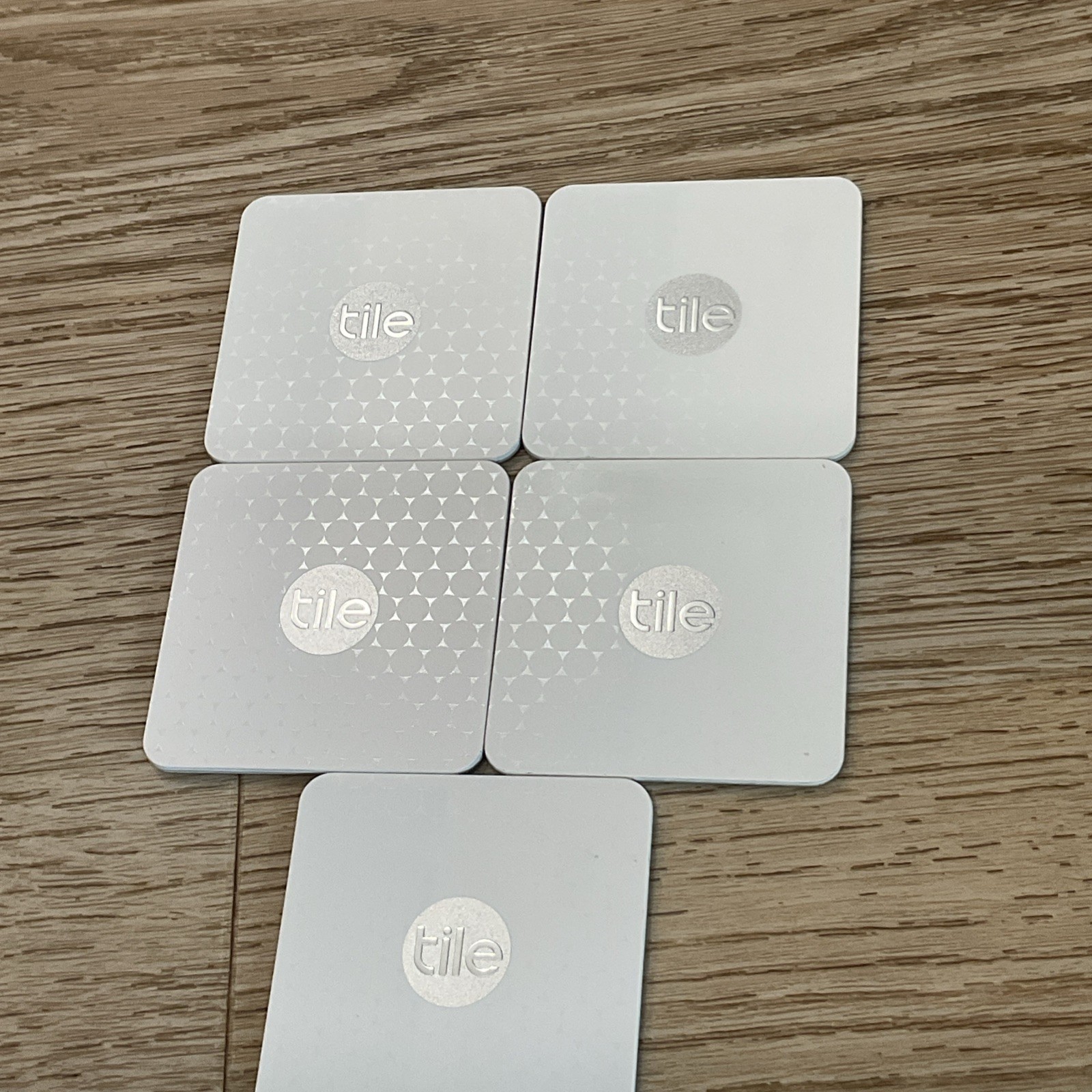 Tile Slim Bluetooth Tracker Phone Wallet Anything Finder (5-Pack) - Brand New