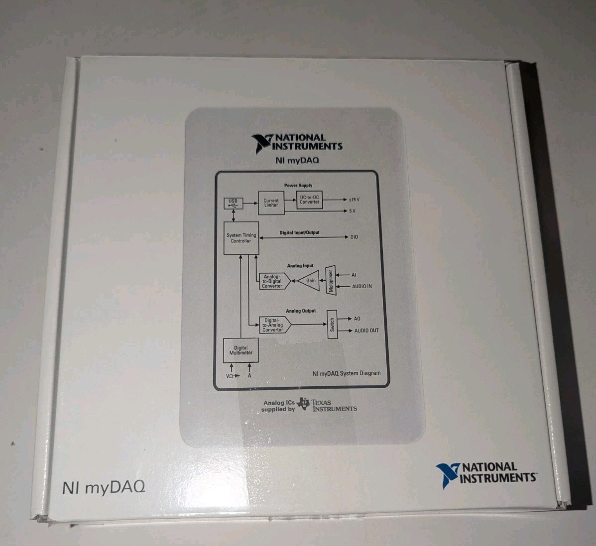 NATIONAL INSTRUMENTS MY DAQ STUDENT KIT 781329-01  (800949B-01)