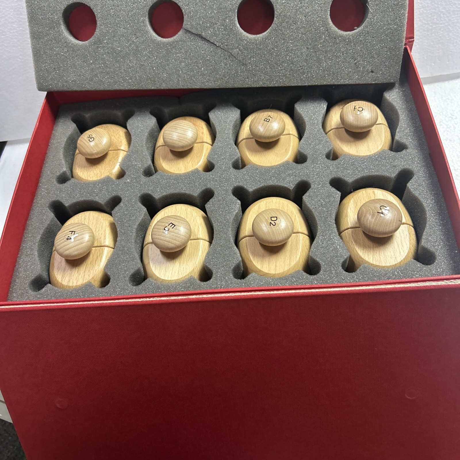 Playme PAT BELLS Musical 8 Bell Set For Visual & Auditory Musical Toy -