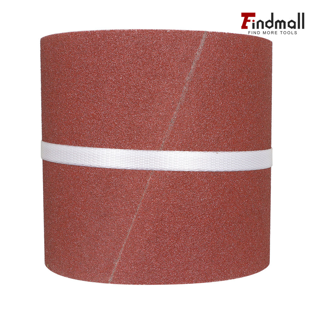 Findmall 5 Pack 6" X 48" 80 Grit Premium Aluminum Sanding Belts