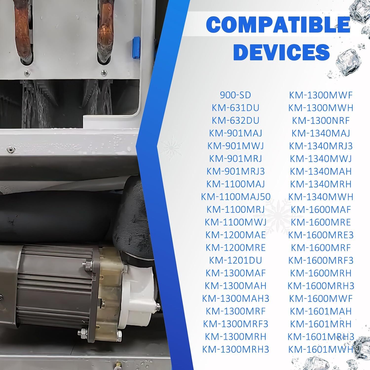 S-0731 Ice Machine Motor Fits for Hoshizaki 900-SD,KM-1300M,KM-1600M 120V 60W