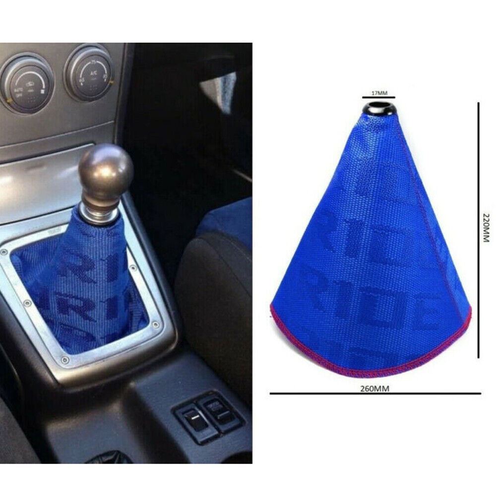 Shifter Boot Cover Bride Racing Hyper Fabric Shift Knob MT/AT Stitches For Cars