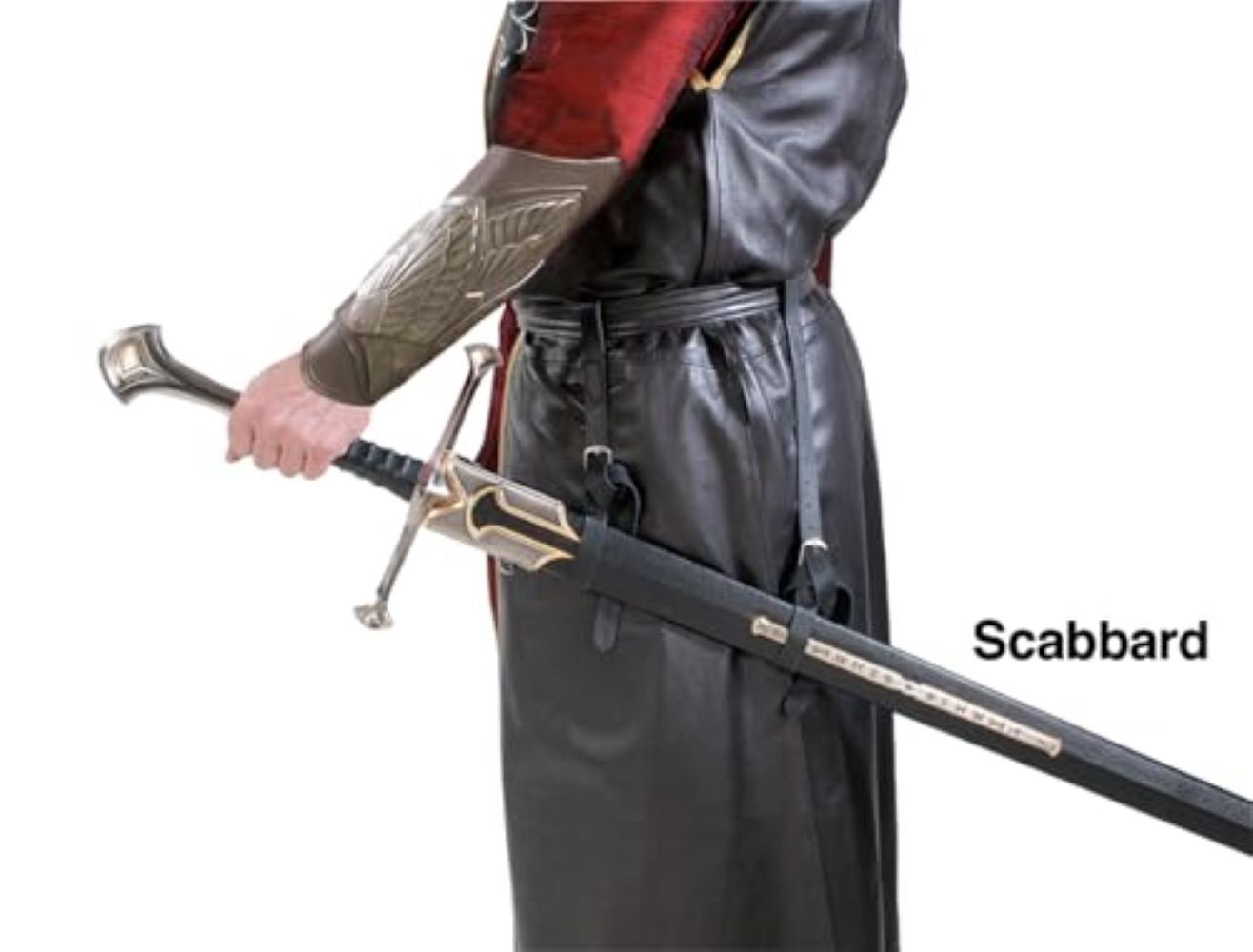 Lord of The Rings Scabbard for the Anduril Sword of King Elessar and Wall Plaque