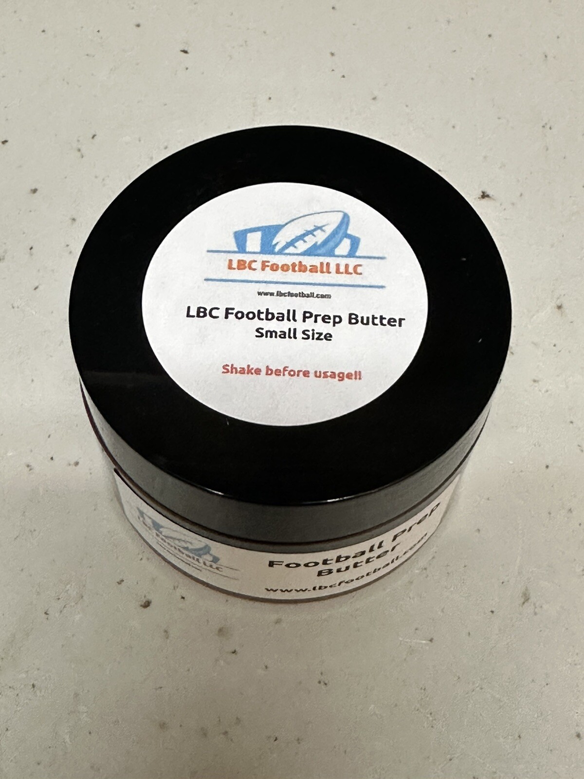 LBC Football Prep Butter 4oz Size Mud Compound Mix For Game Prepping Footballs
