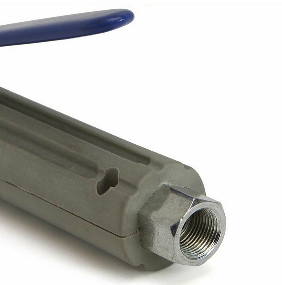 Abrasive Blaster Sandblaster Nozzle Gun w/ 3 Ceramic Tips Dead-Man Nozzle Gun