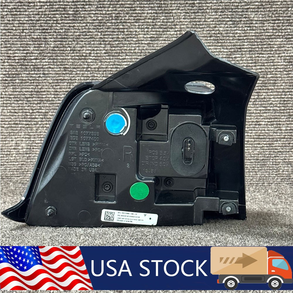 Tesla Model 3 17-23 LED Tail Light Outer Rear Taillight Right Passenger Side OEM