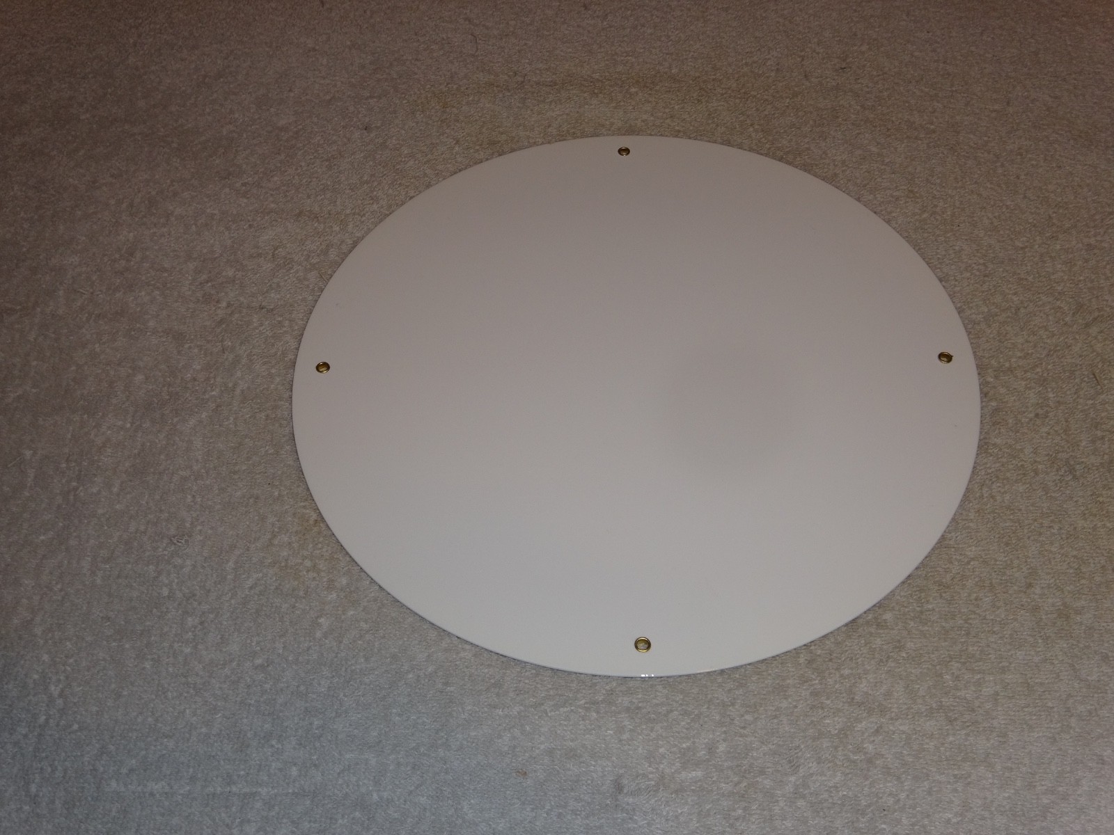 VINTAGE AMERICAN GASOLINE POWERFUL EAGLE 11 3/4" PORCELAIN METAL GAS & OIL SIGN