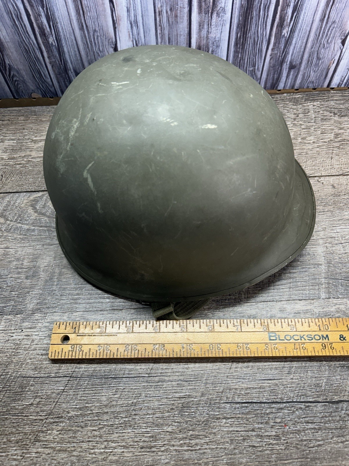 US Army Helmet With Liner 1960s Vietnam War Combat M1 Military Steel U-SCH 751
