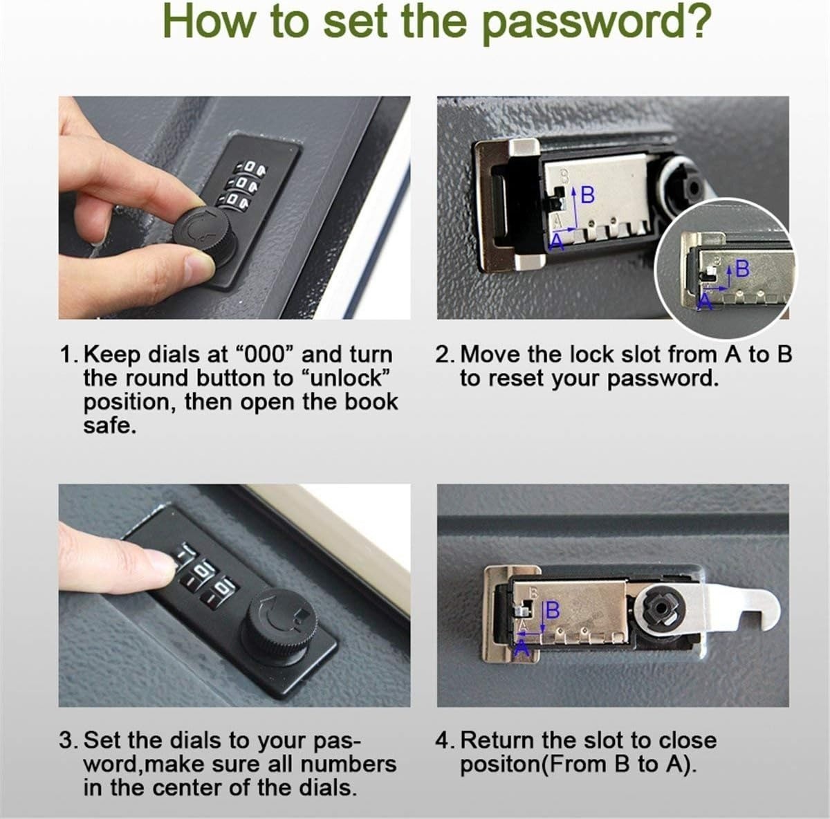 Les Miserables Book Safe with Combination Lock – Hidden Diversion Dictionary Saf