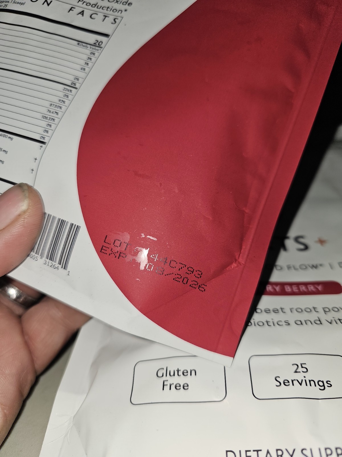 Lot Of 5 Bags Of Natrava Beet+ Powder