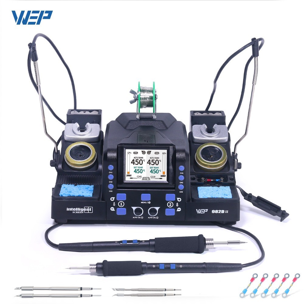 WEP Precision Soldering Station  with C210/C245 soldering iron tips