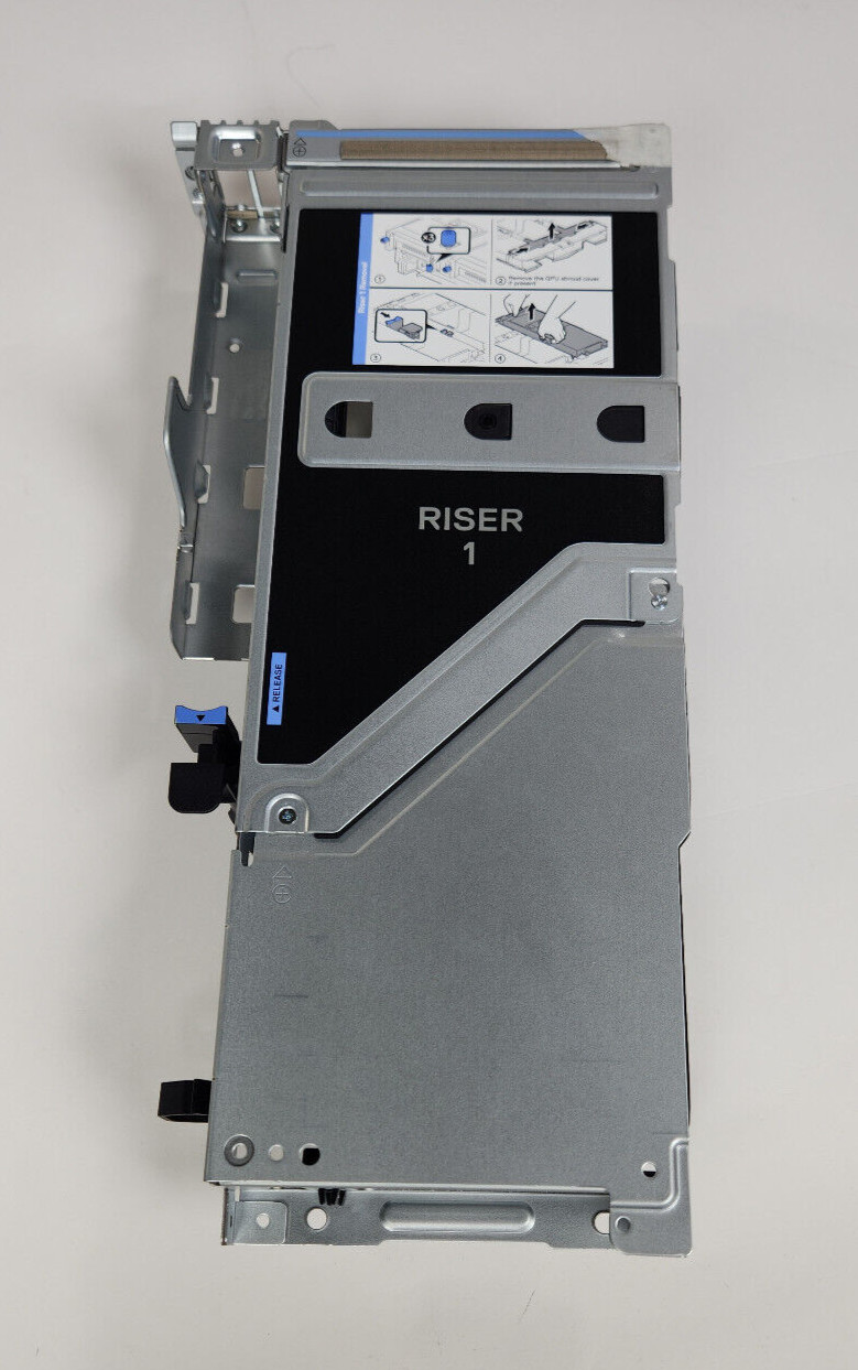 DELL PowerEdge R7525 Expansion Card Riser R1C NR2K2 2x x16 FHFL PCIe Slots GPU