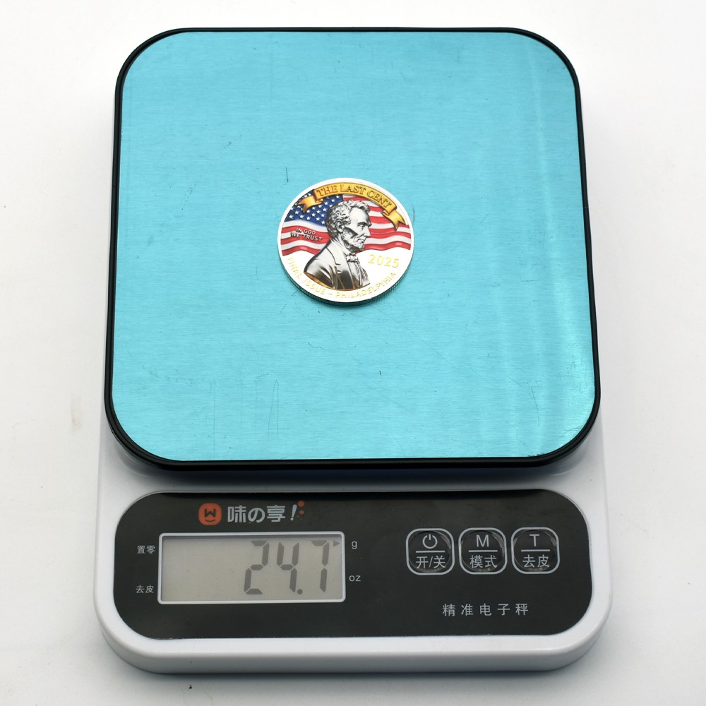 The Last U.S. One Cent Commemorative Coin - 2025 Final Penny Tribute Medal