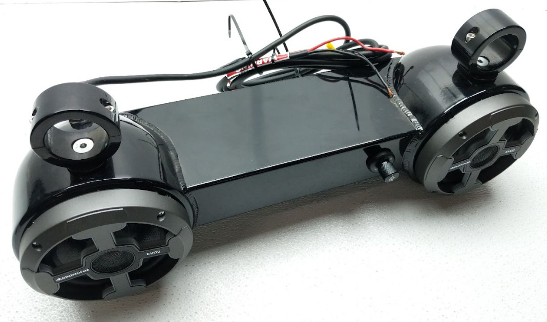 AUDIOFORMZ Sound Bar 6.5" EVO2 Speakers 2" Top Clamps 18" Mount 104946