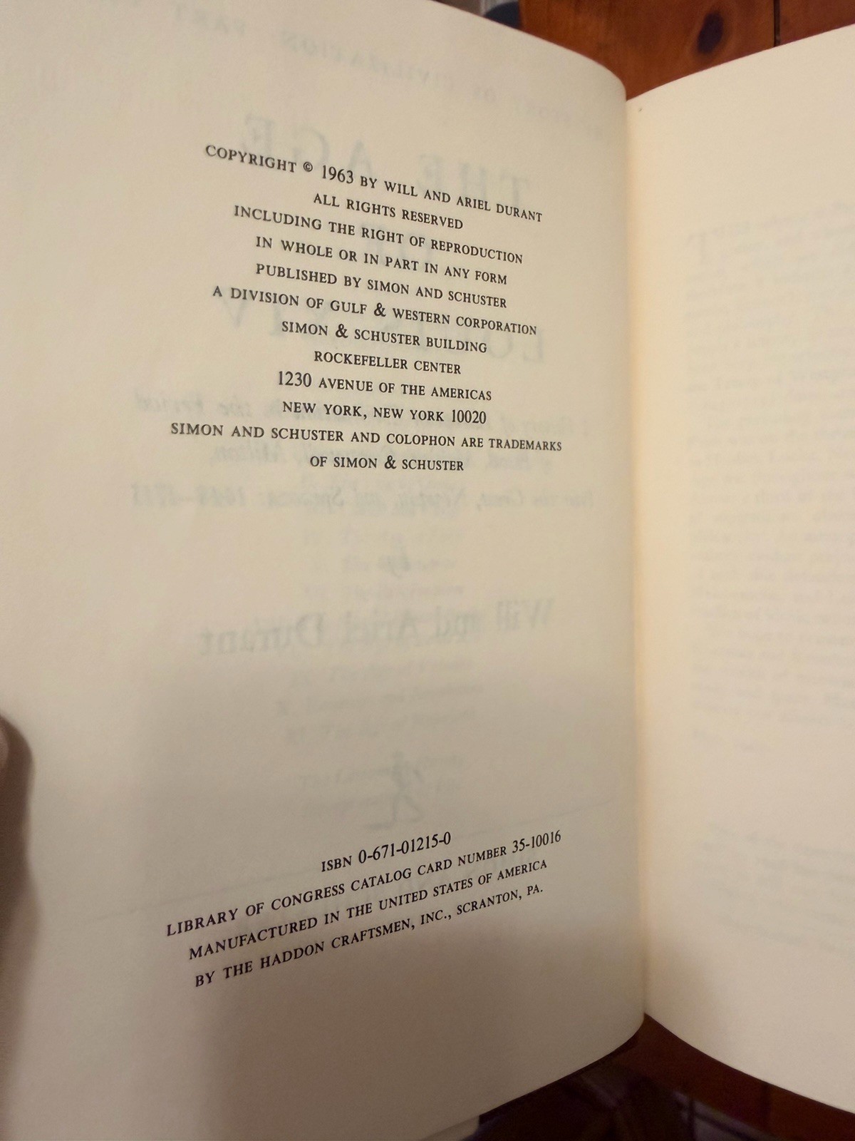 The Story of Civilization - 11 Volumes Complete Set HC/DJ Will & Ariel Durant