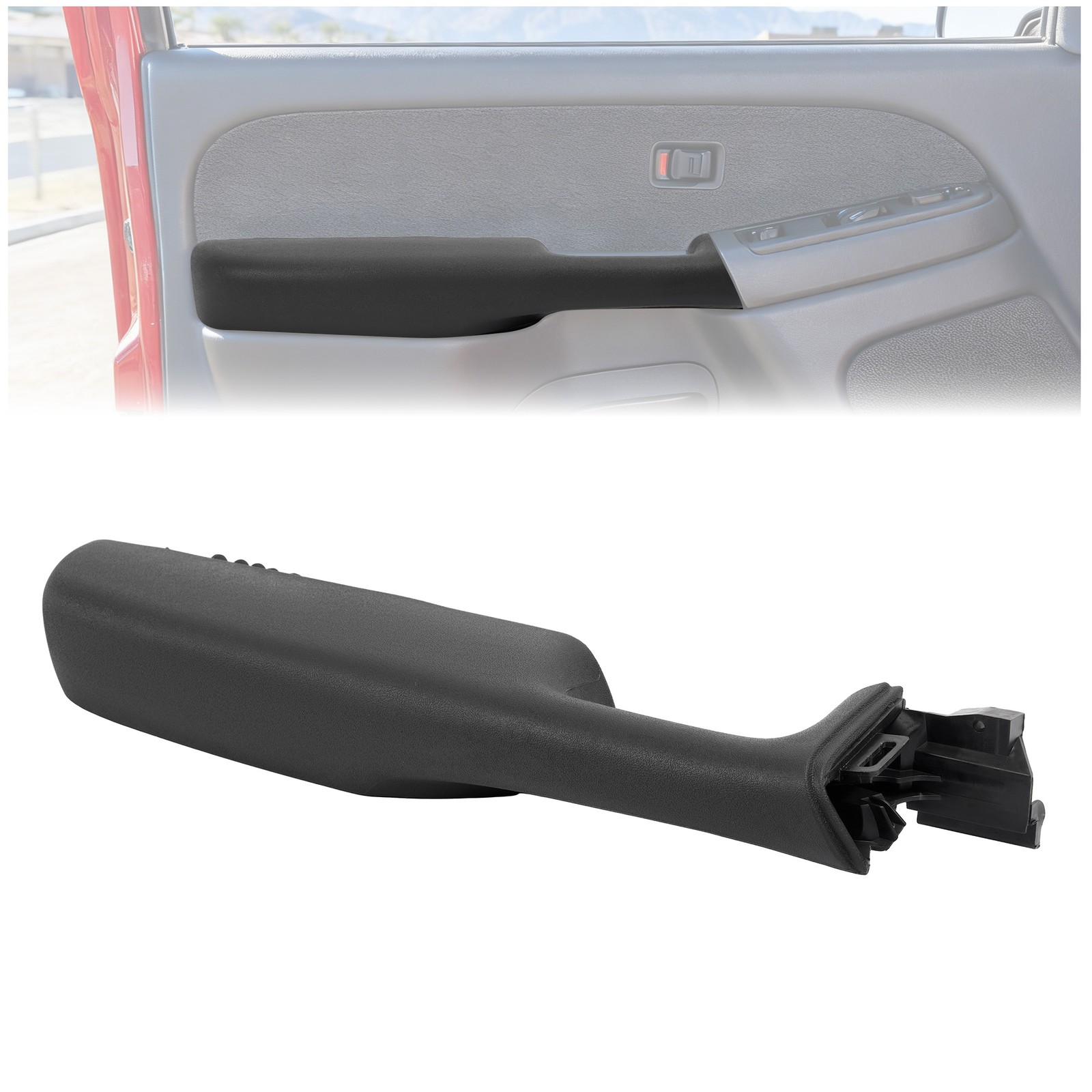 Left Door Armrest For 2003-2006 CHEVY GMC SILVERADO SIERRA 1500 Graphite