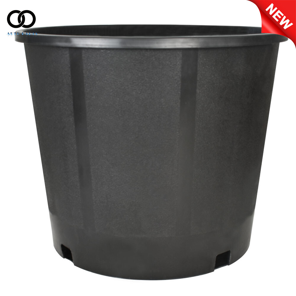 Heavy Duty 3 Gallon Premium Plastic Nursery Pots Flower Plant Pots 10 Pack