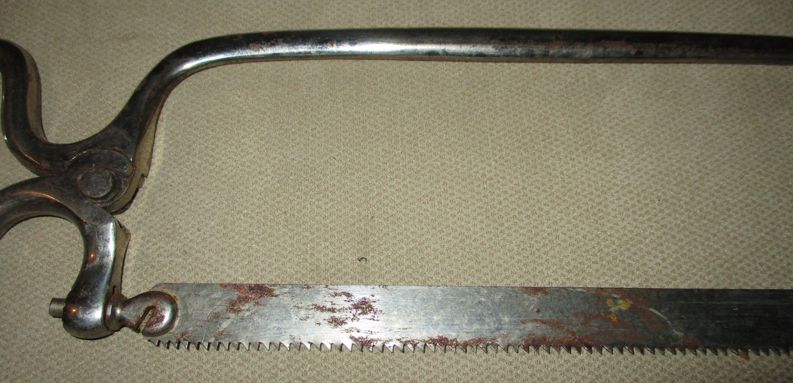 Vintage Victorian Sklar Amputation Saw - 1910 to 1930 Surgical Medical Device