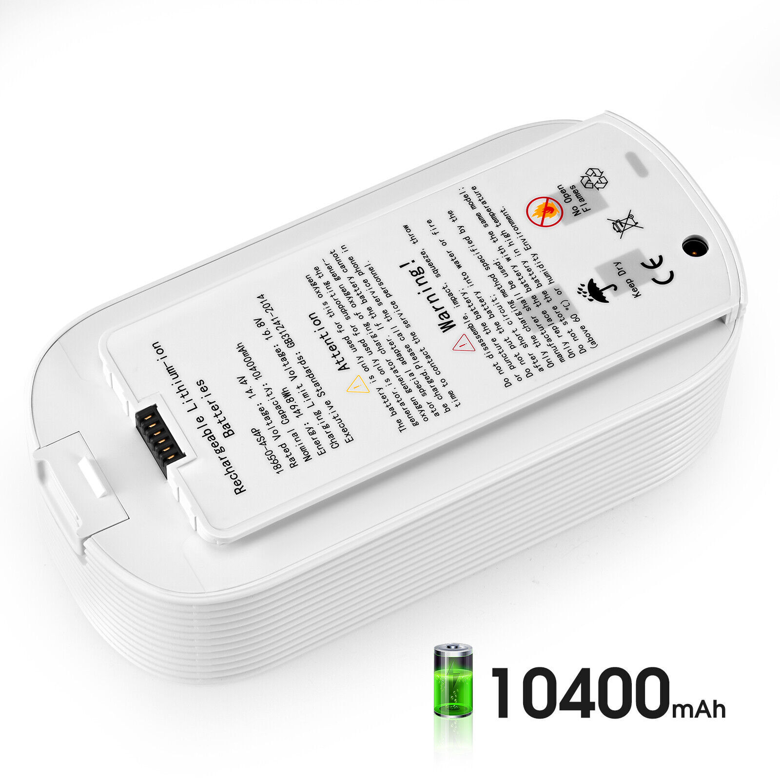 Rechargeable 8 Cell / 16 Cell Battery For Oxygen Machine NT-02 / NT-2 Varon