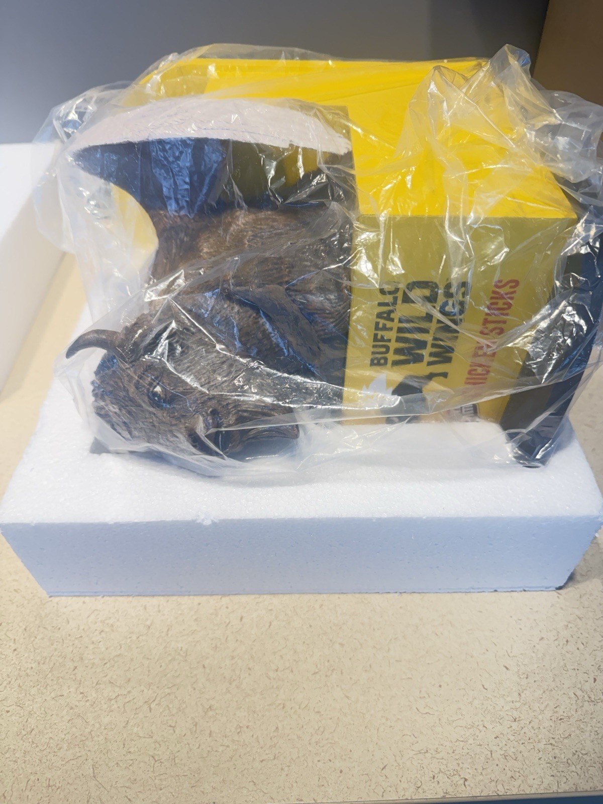 Slim Jim Buffalo Wild Wings Chicken Sticks Display With Box & Plastic