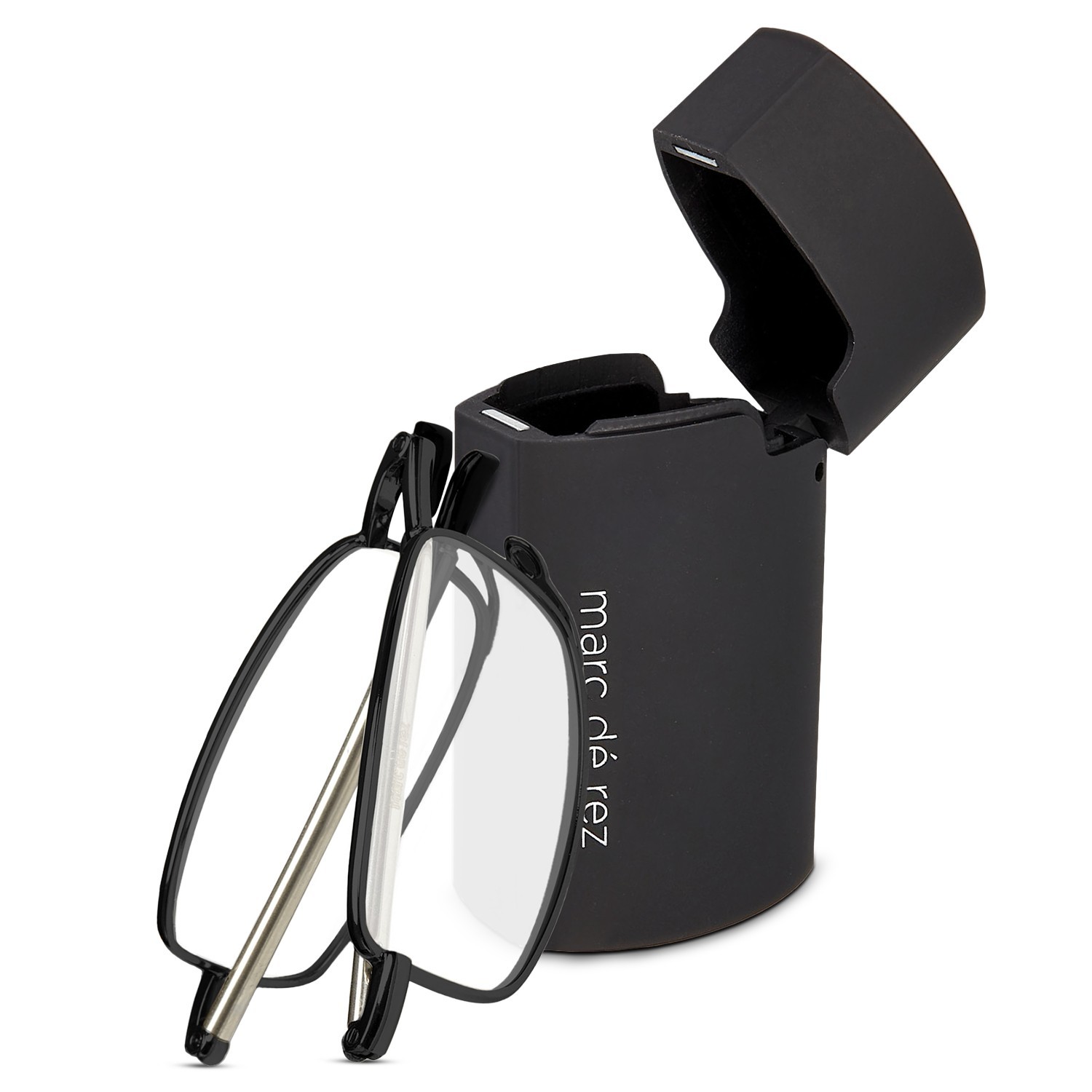 OPTIPAK Folding Reading Glasses Lightweight Unisex Portable Readers with Case
