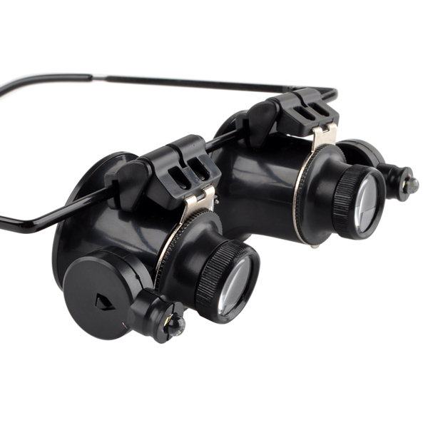 20x Jewelers Magnifier Magnifying Glasses Eyeglasses for Gold Diamond Jewelry