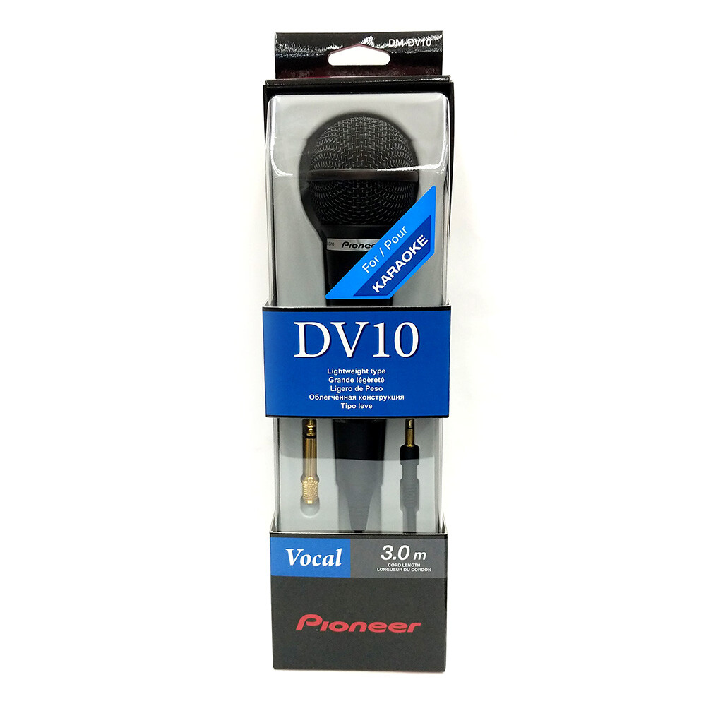 Pioneer DM-DV10 Vocal Stage Performance Wired Microphone Karaoke Mic