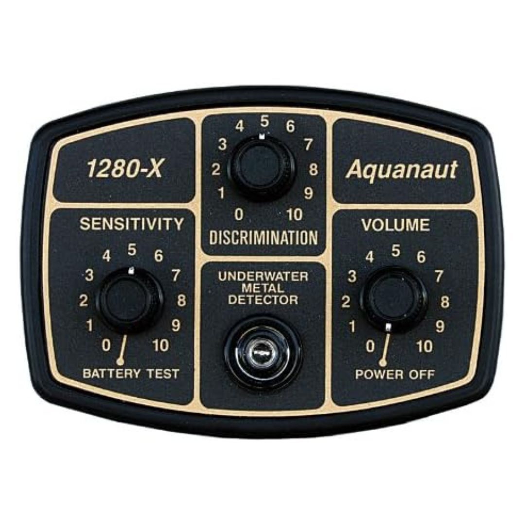 Fisher 1280X 8 Aquanaut Underwater All Purpose Black Metal Detector