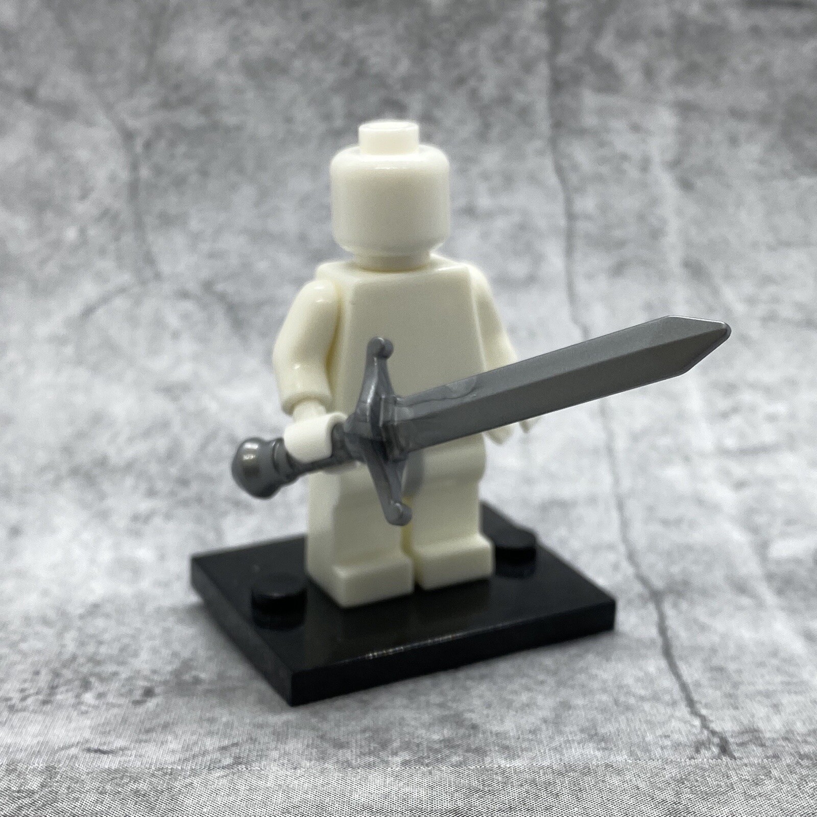 5pack Knight Sword Gray Blocks Weapons Accessories for Minifigures C76953