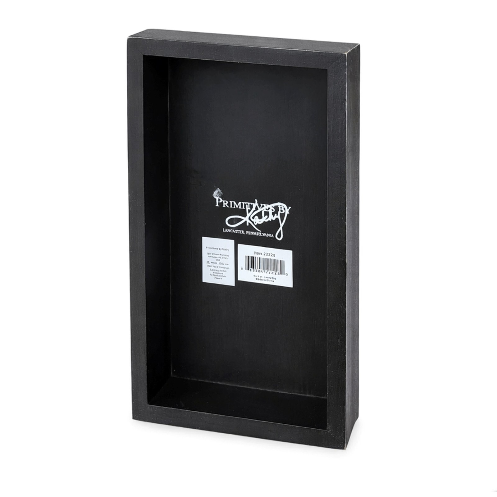 Primitives By Kathy Box Sign Loving A Dog Sentimental 6" x 10" x 1.75" NEW