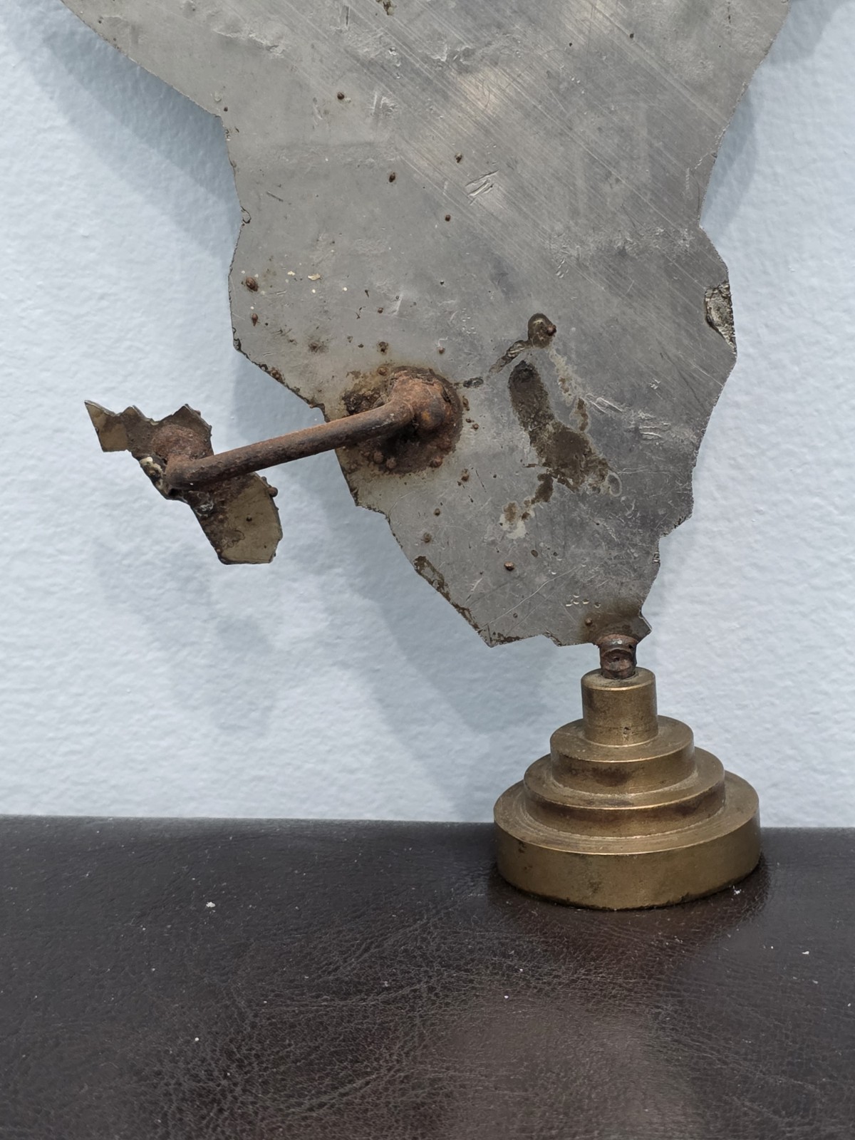 Vintage Steel Africa Map Unique Rare, Handmade, Ethnic Home Office Decor