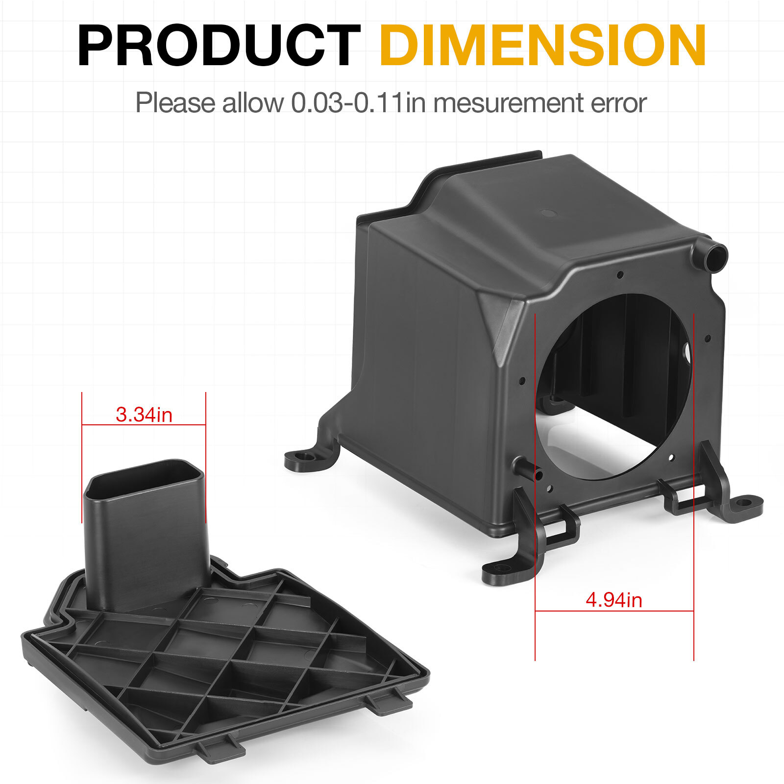 FOR YAMAHA YFZ450 YFZ 450 AIR FILTER BOX CASE HOUSING 2004-2013, 5TG-14411-00-00