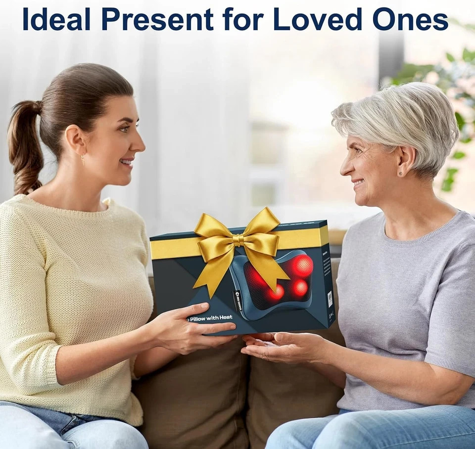 3 In 1 Electric Lumbar Support Pillow Smooth Spine Triple Fusion Back Massager