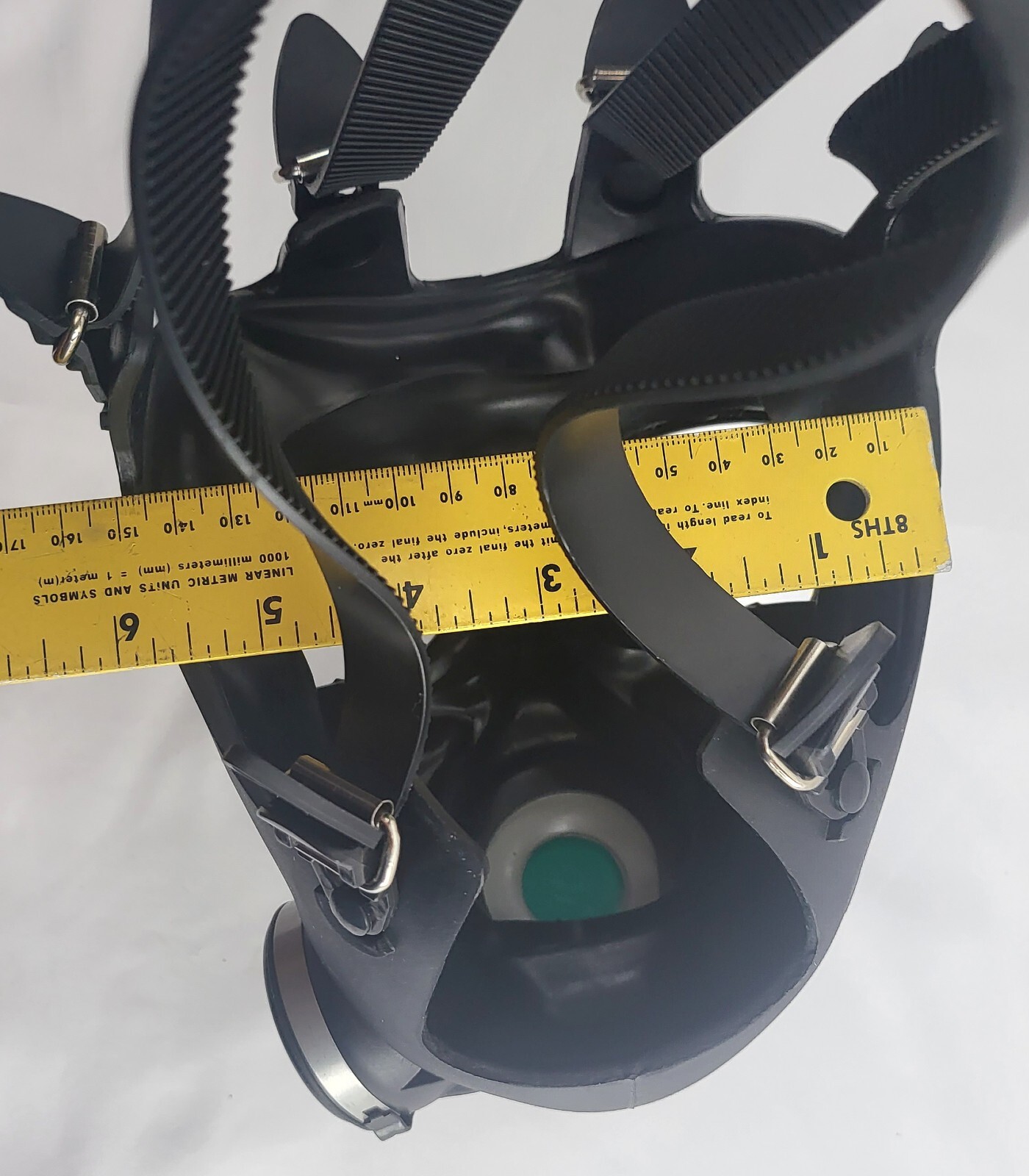 DMP Full Face Respirator Mask, Gas Mask with 40mm Carbon Filter And Bag