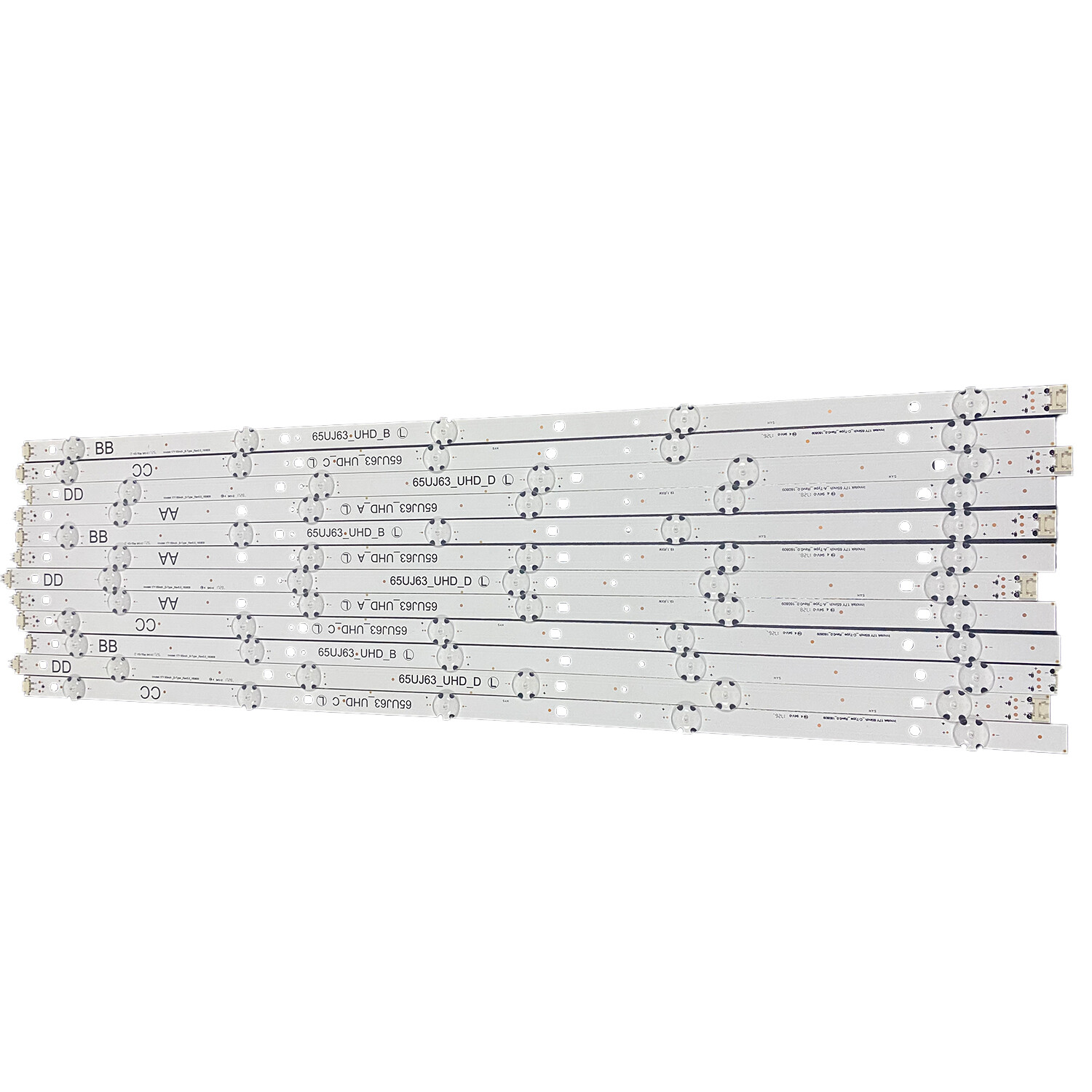 New LED Strips For LG 65UJ6300 65UJ6050 65UJ6100 65UJ6307 65UJ63_UHD_A B C D