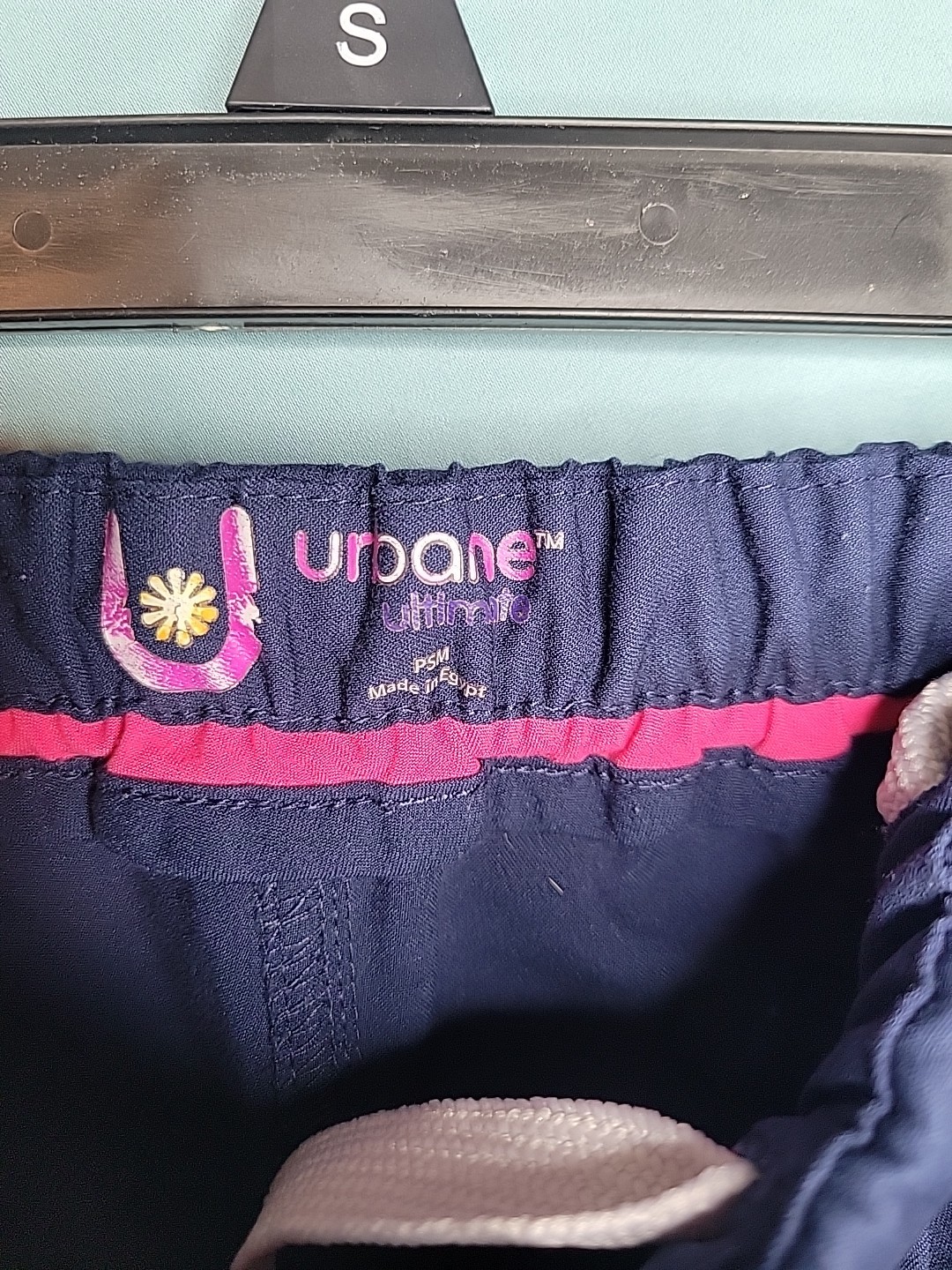 Urbane Scrub Set Navy XS Top S Pants Medical Uniform Womens Stretch