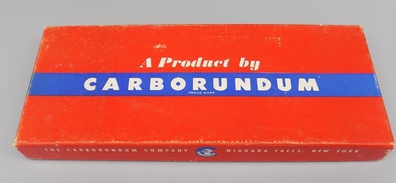 Carborundum Optical Finishing Powder Abrasive ALO Aluminum Oxide 8 Bottles Vtg