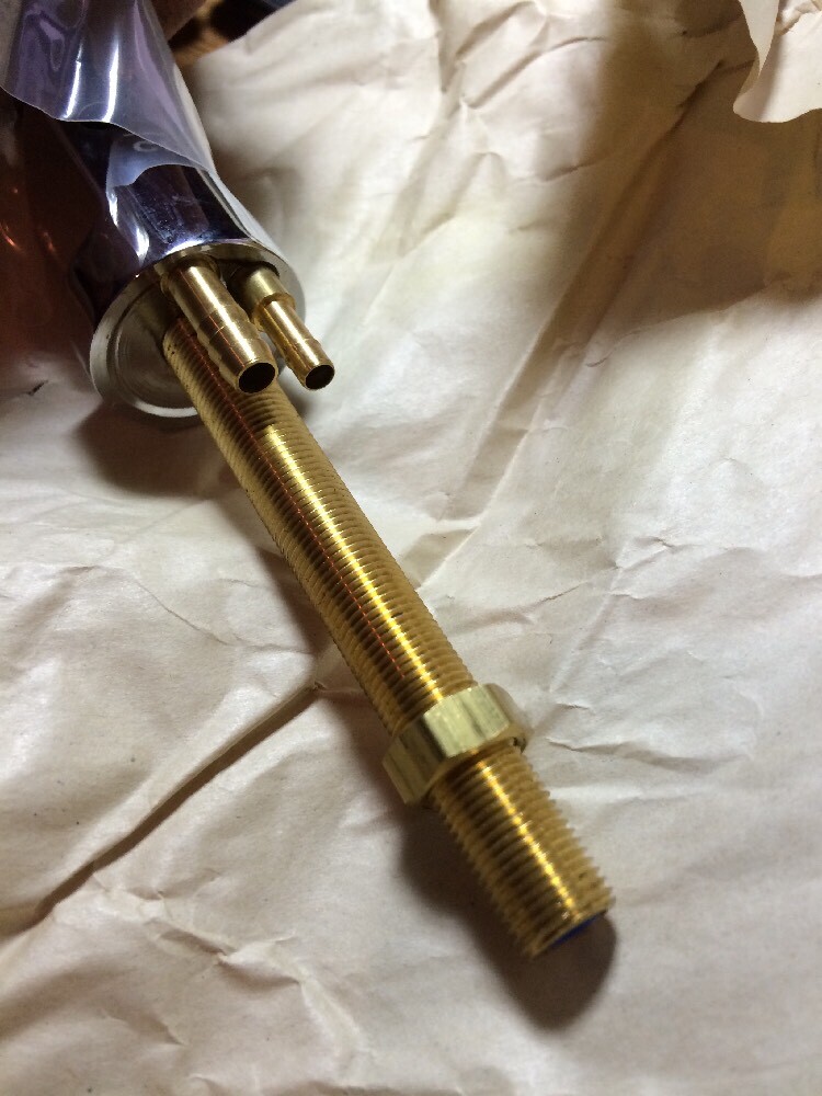 1 NOS Touch-Flo 0-3RO-7208984 3019 Air Gap Chrome Water Faucet Free Shipping