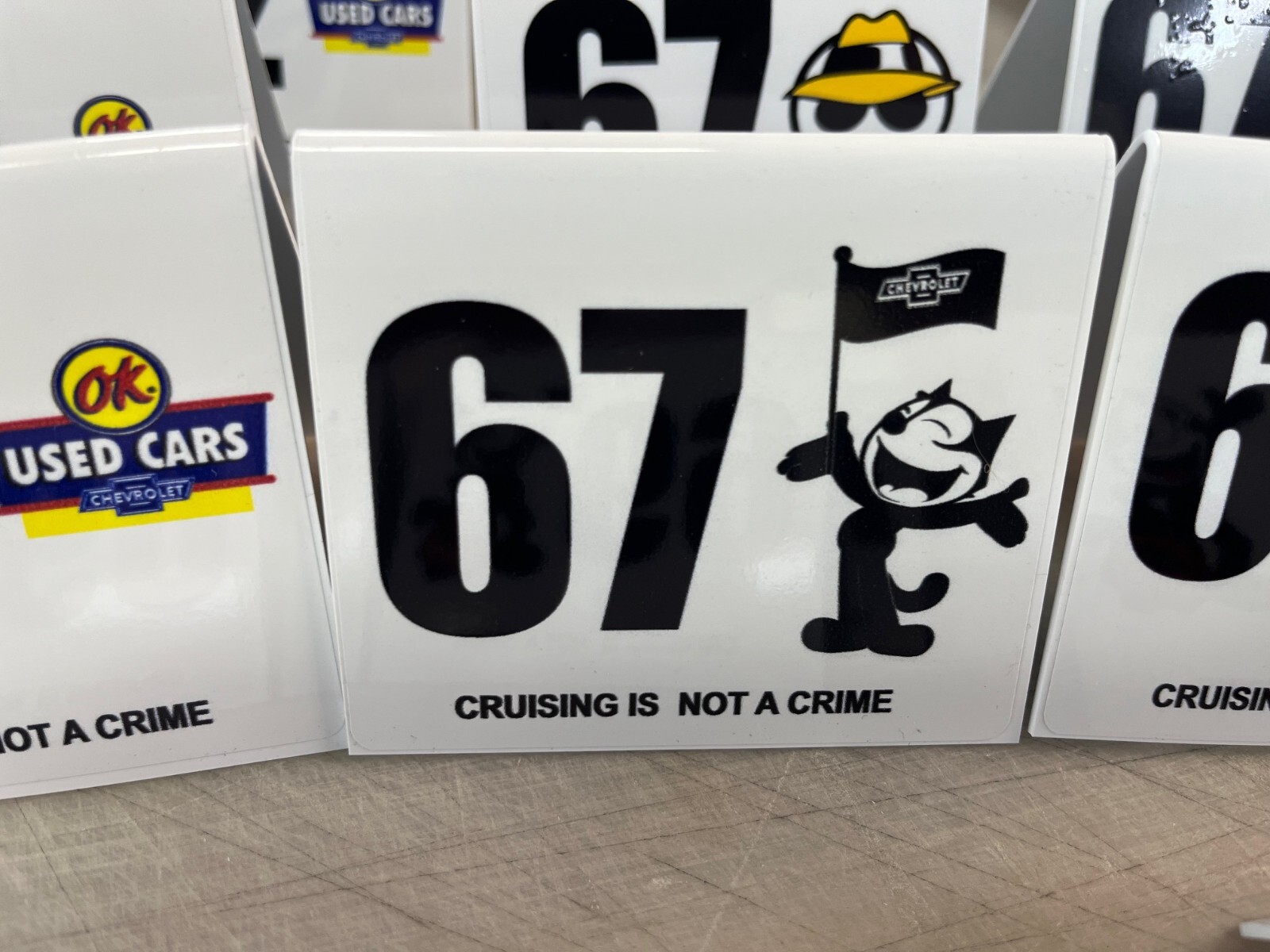 custom Carls Jr Table table Number any number chevy ,vw,jdm, c10 showcar