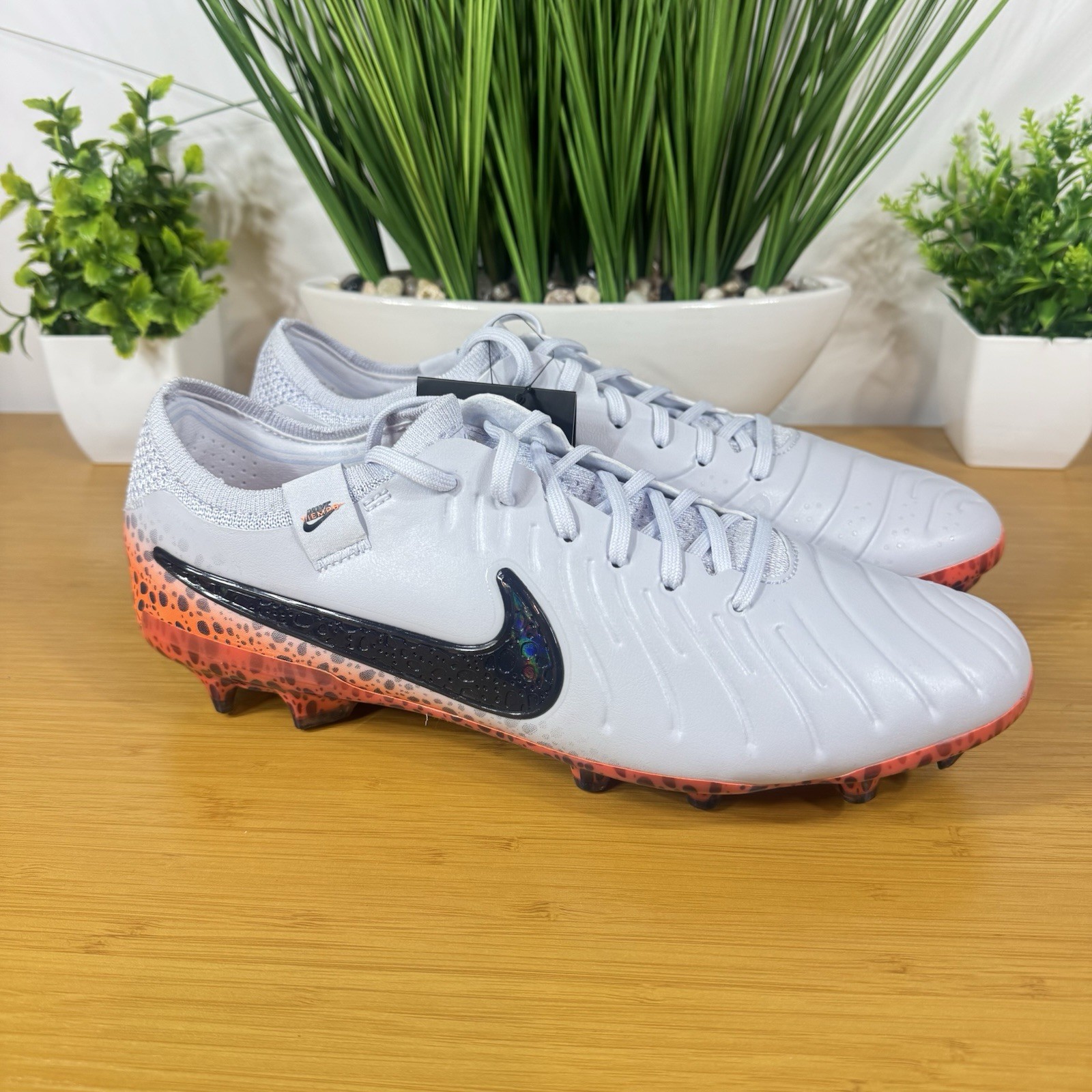 Nike Tiempo Legend 10 Elite FG NBY Electric Olympic Safari Soccer Cleats Size 9