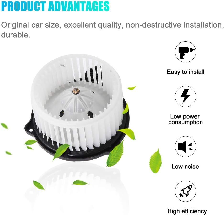 HVAC Heater Blower Motor & Resistor Kit For 2002-2008 Dodge Ram 1500 2500 3500